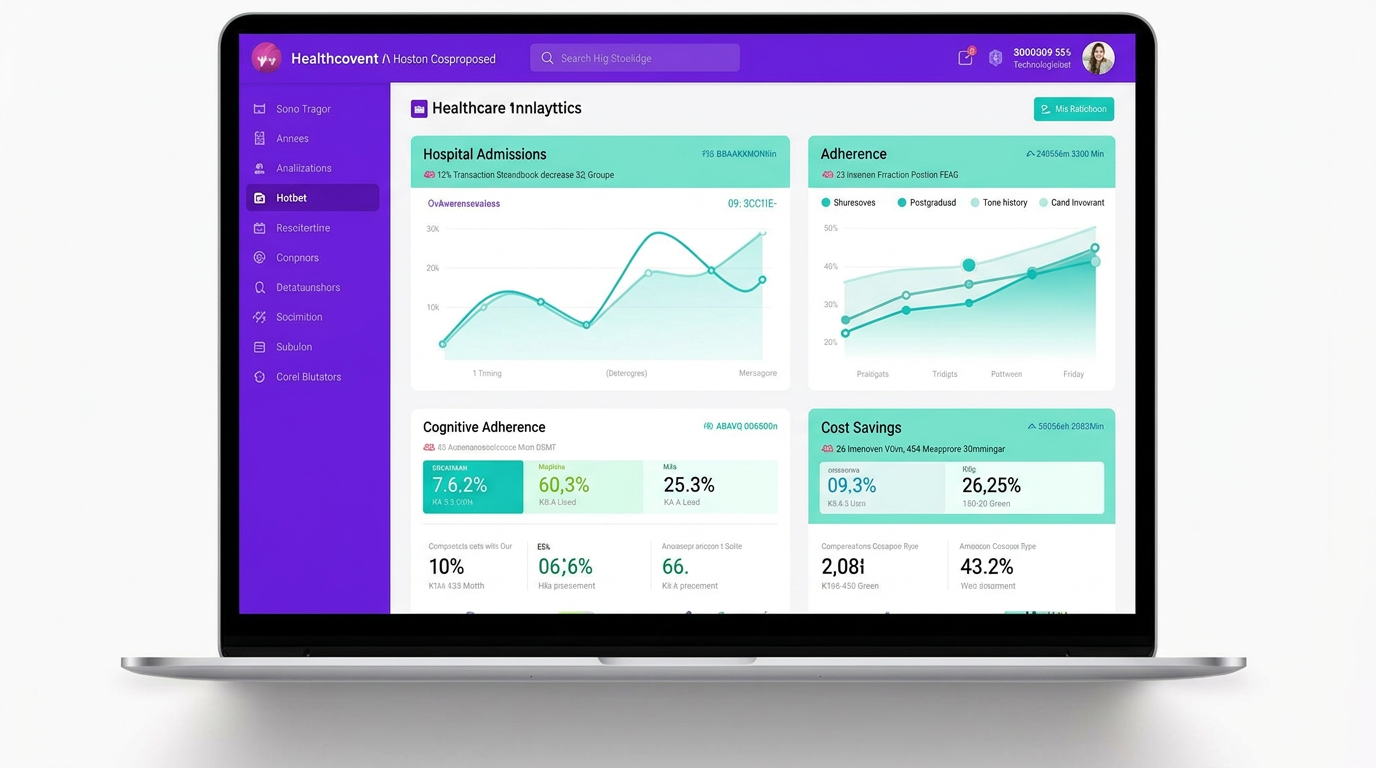 Hospitalia analytics dashboard